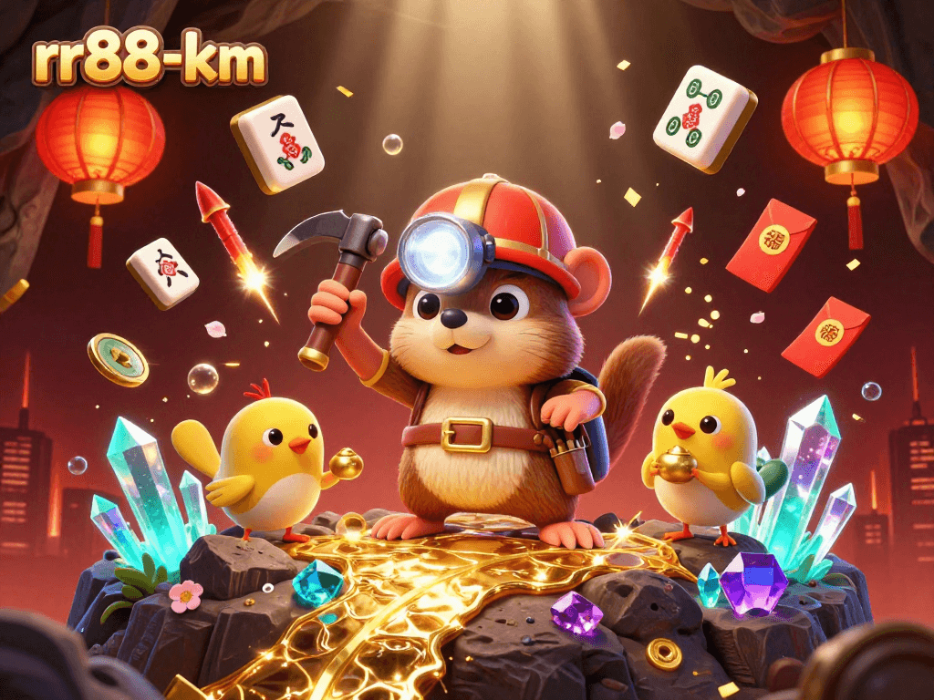 Experience the thrill of rr88-km with vibrant casino action and rich graphics depicting a treasure hunt!