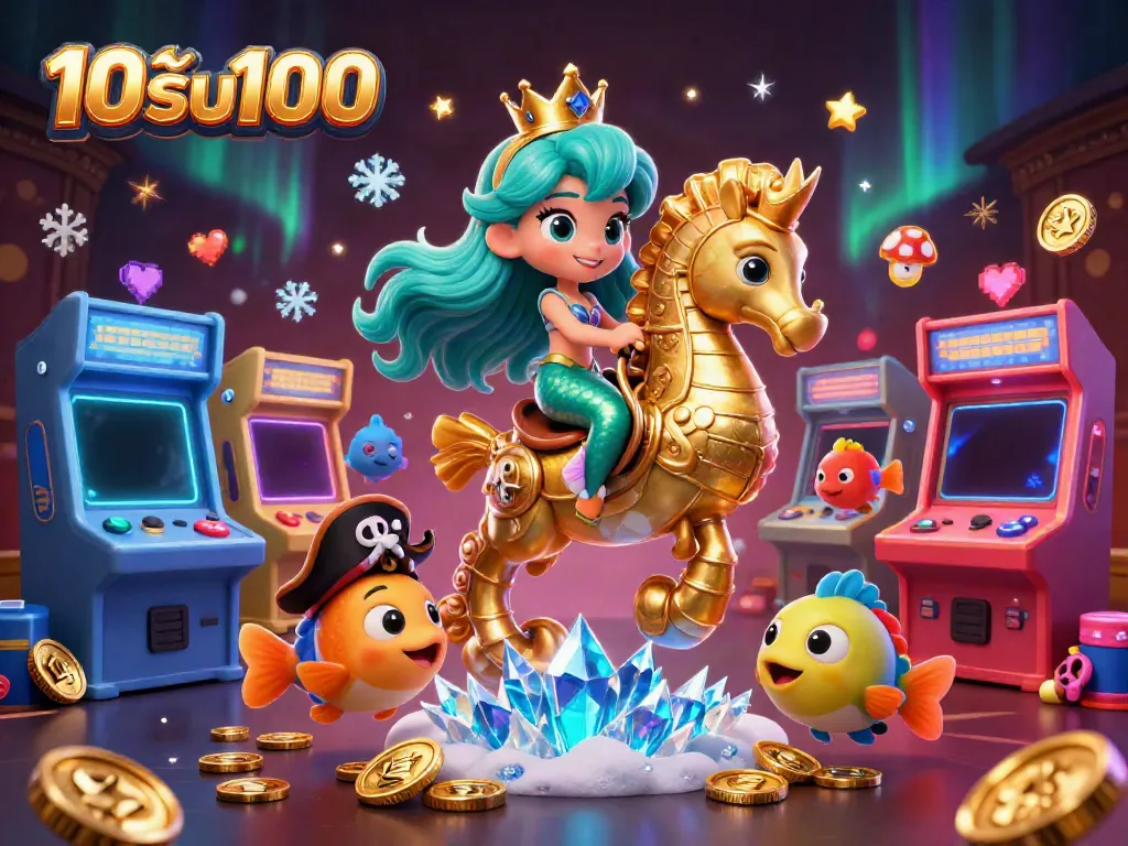 โปรโมชัน 10รับ100 สำหรับผู้เล่นใหม่ในภาพ 3D สีสันสดใสที่มีพงศ์ของเกมคาสิโน