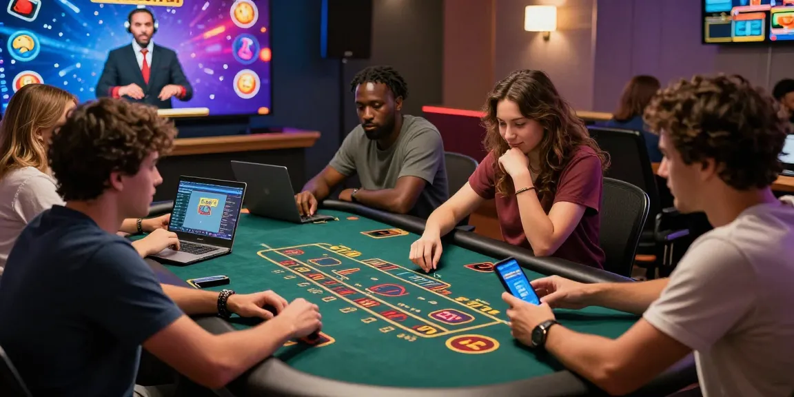 situs888 login and online gaming experience with diverse players at vibrant live casino table