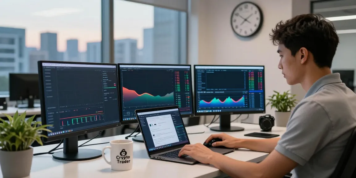 Cryptocurrency trading workspace showcasing https://piteas.trade with charts and real-time data.