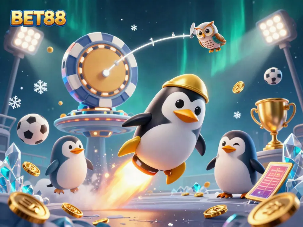 BET88 khơi gợi cảm hứng trong thế giới cá cược trực tuyến với hình ảnh minh họa 3D tuyệt đẹp.
