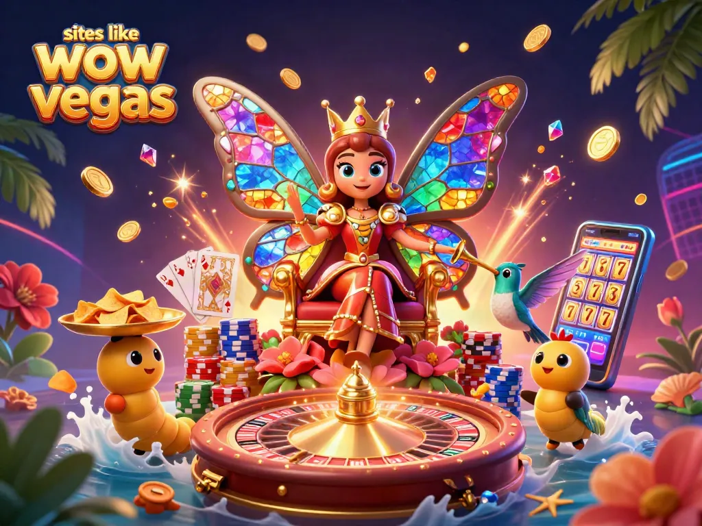 Experience the thrill of games like WOW Vegas with vibrant visuals and dynamic play.