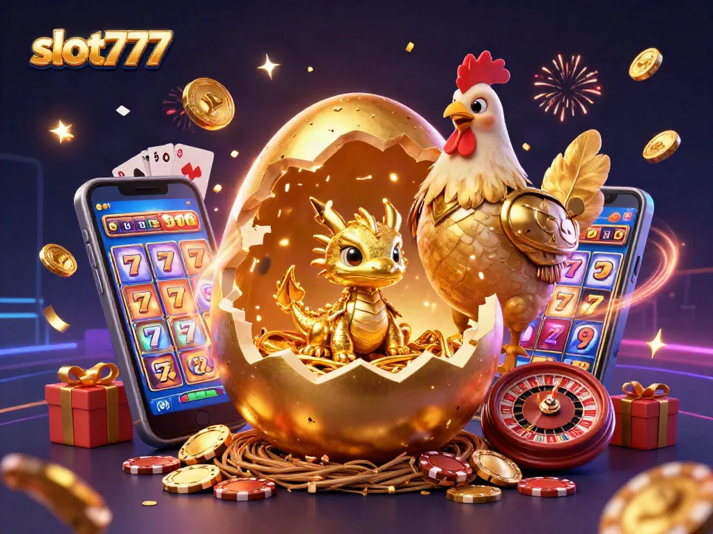 Engage in thrilling gameplay with slot777 featuring golden dragon and vibrant slot game elements.