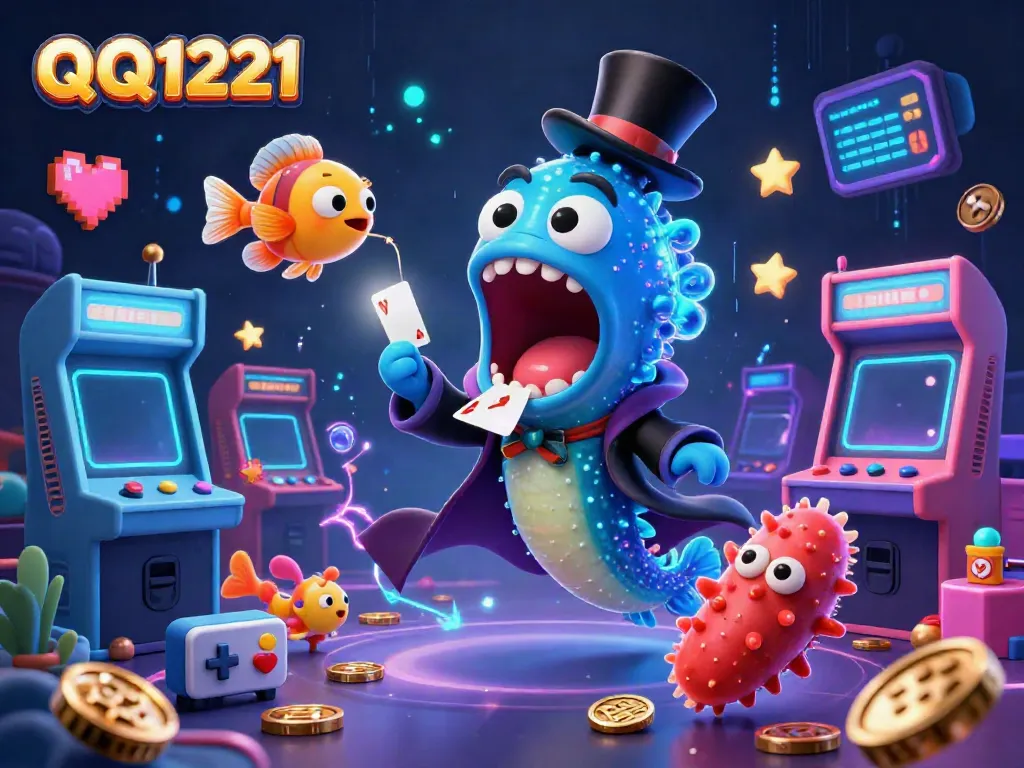 Experience thrilling card tricks in QQ1221 with a magical underwater casino scene.