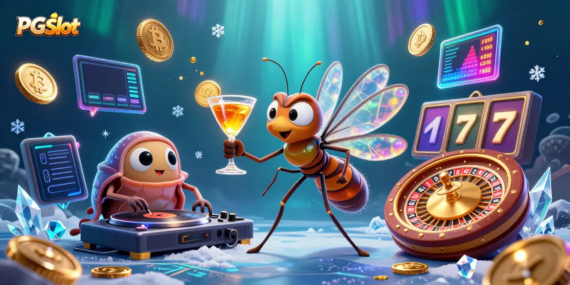 Rasakan keseruan PG Slot dengan karakter menarik dalam ilustrasi kasino yang kaya detail.
