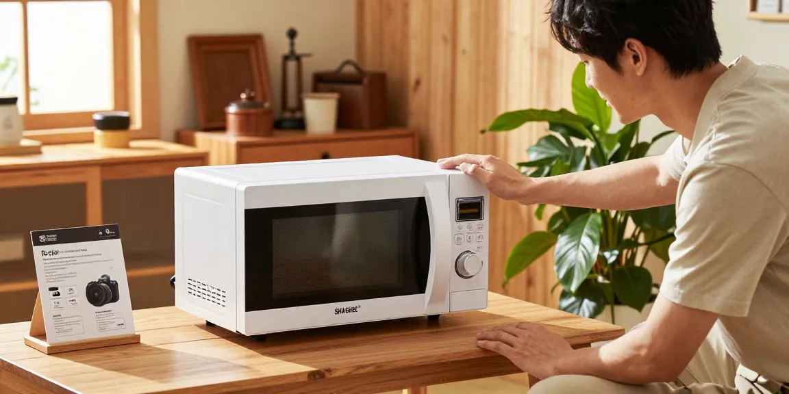 SHASHEL® microwave device being used in a cozy home for effective wood-boring insect elimination.