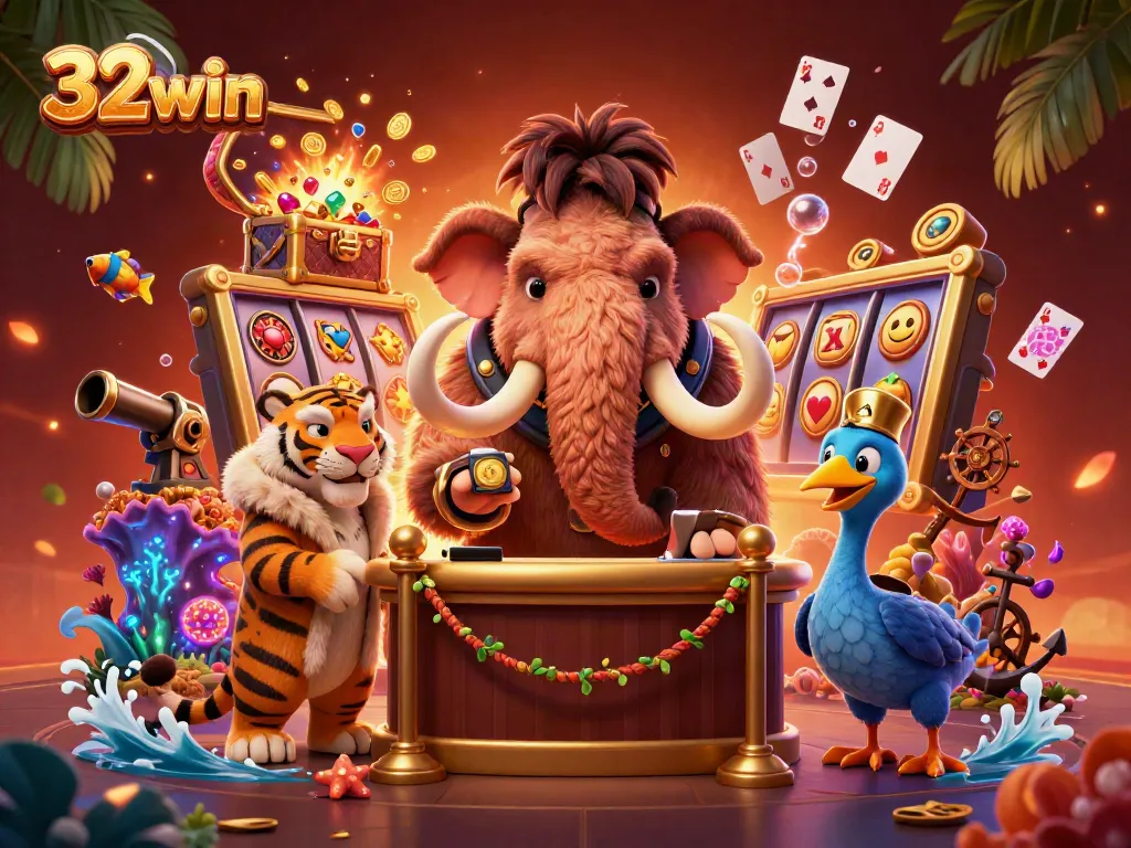 Experience the vibrant casino energy at 32win with thrilling slot games and rich visuals.