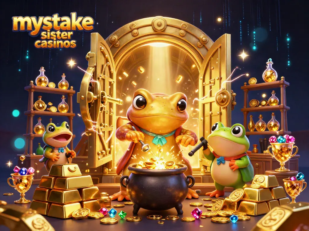 Experience adventure with mystake sister casinos as the golden salamander creates wealth amidst riches.