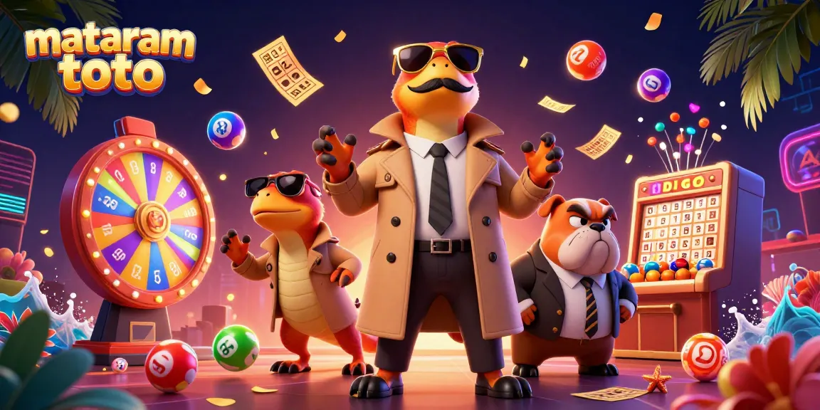 Experience the excitement of Mataram Toto with playful raptors entering a VIP casino lounge.