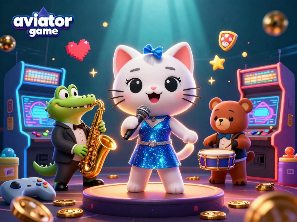 Experience thrilling gameplay with the vibrant aviator game, featuring engaging characters and dynamic casino elements.